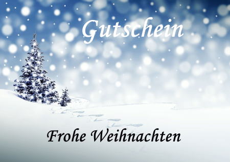 Weihnachtsgutscheine